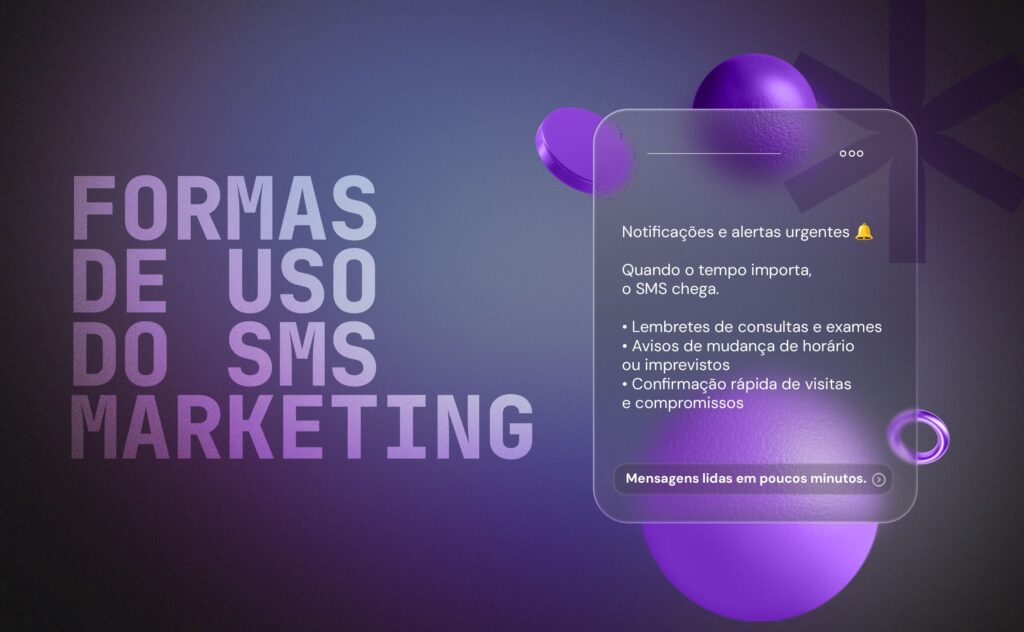 Relatório SMS Marketing 2026: como o SMS se mantém estratégico em um cenário multicanal 2 relatório sms marketing - formas de uso - notificações e alertas