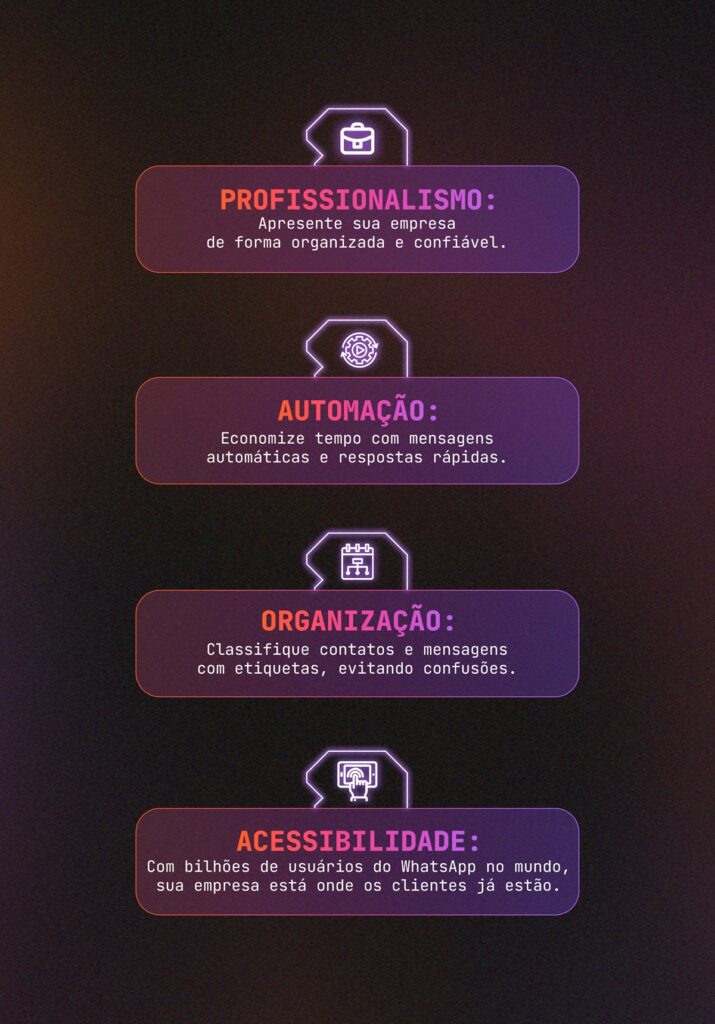 como usar whatsapp business - benefícios