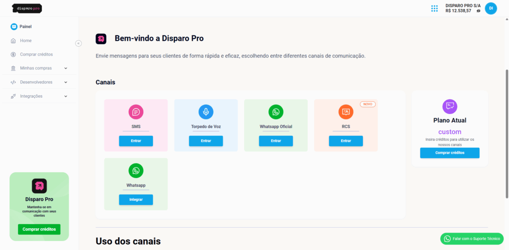 Como usar RCS no atendimento ao cliente e transformar a experiência do consumidor 2 Como usar RCS no atendimento ao cliente - Plataforma Disparo Pro