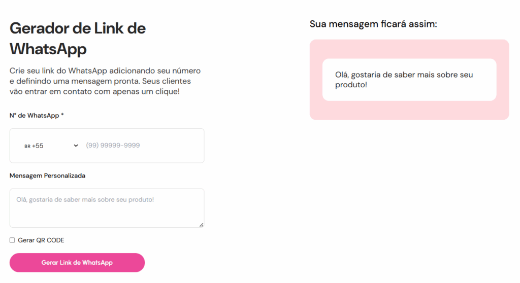 Como gerar link do WhatsApp e facilitar o contato com seus clientes 1 como gerar link do whatsapp - gerador de link whatsapp