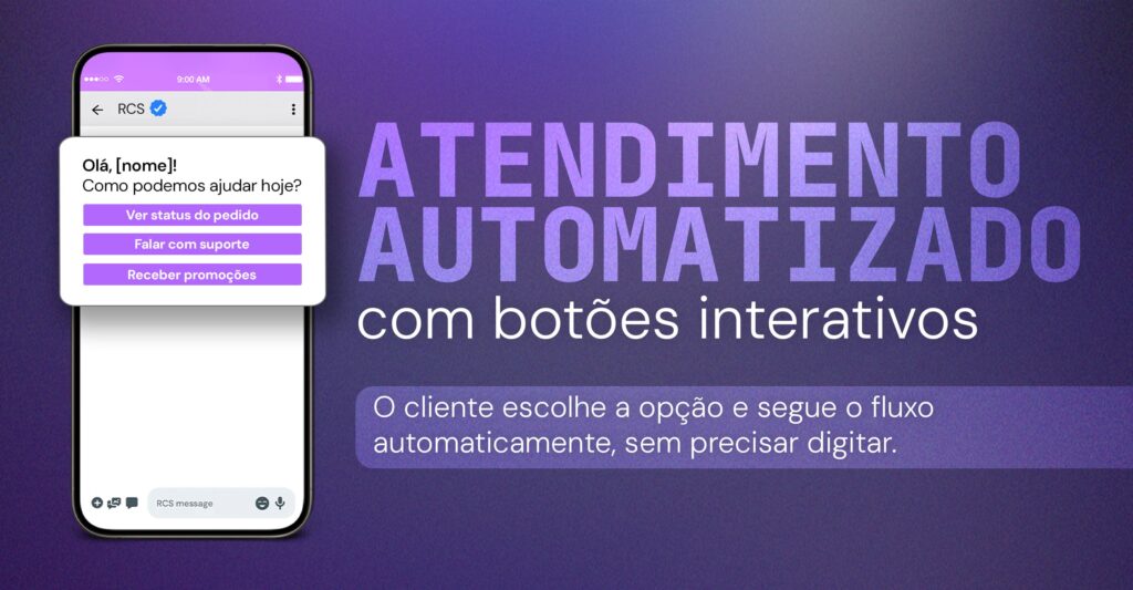 Como usar RCS no atendimento ao cliente e transformar a experiência do consumidor 3 como usar rcs no atendimento ao cliente - atendimento automatizado