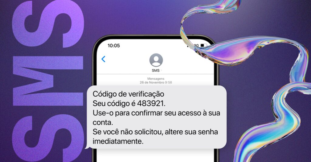estratégia de comunicação para igaming - exemplo sms