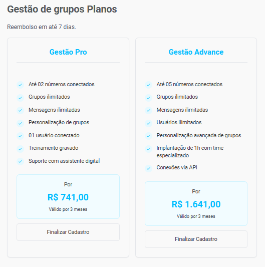 Gestão de Grupos: como configurar grupos e campanhas no WhatsApp 1 image 55